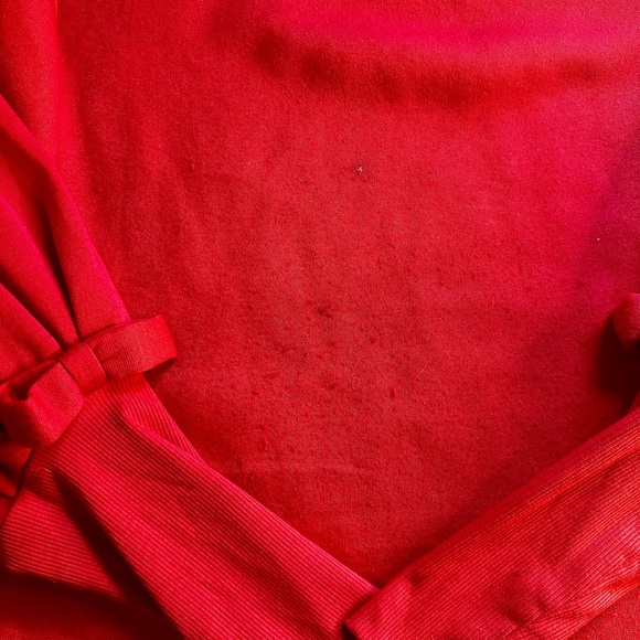 Maeve Vibrant Red Crew Neck Sweater - Picture 7 of 8